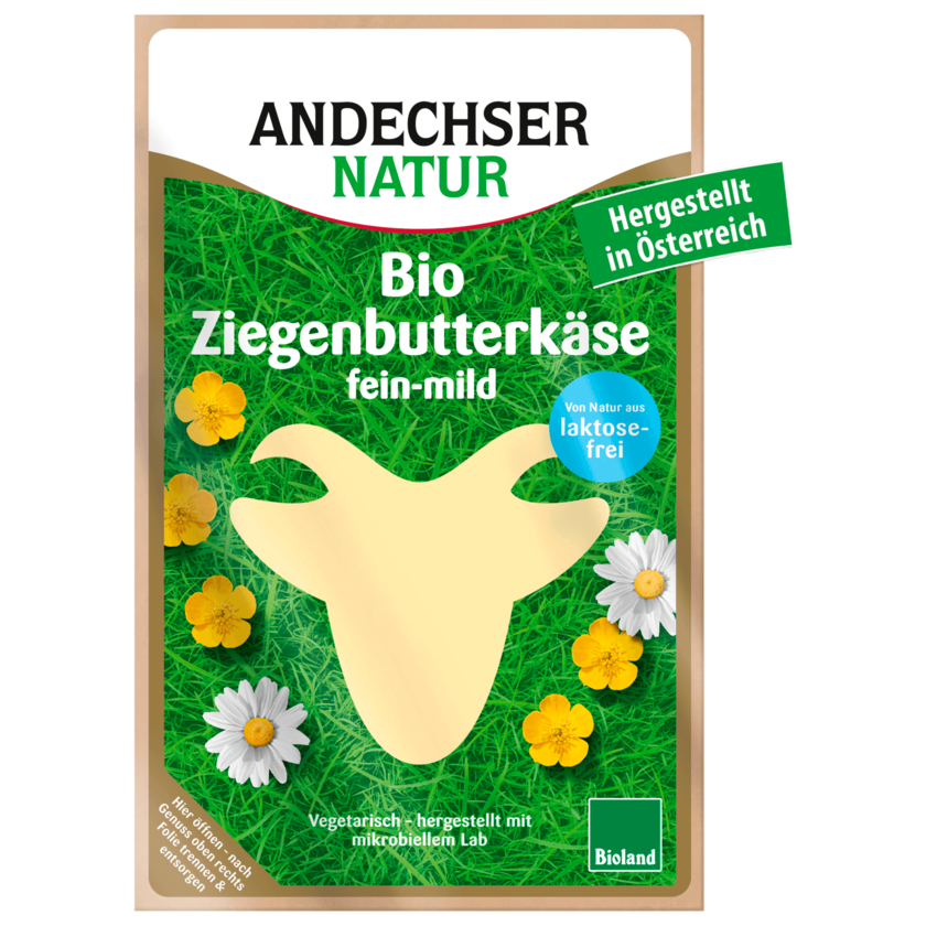 Andechser Natur Bio Ziegenbutterkäse 100g